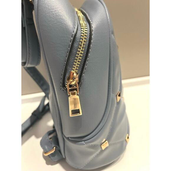 Hayden Quilted Vegan Leather With Studs Women’s Backpack Bag Fashion - Picture 4 of 6